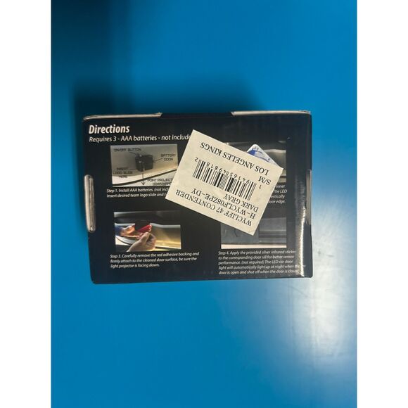 Kings NHL Team Pride Car Door Light Projection Logo Accessory - Picture 3 of 4